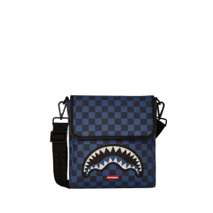 MIDNIGHT MAGIC SHARKS IN PARIS MESSENGER SLING BAG
