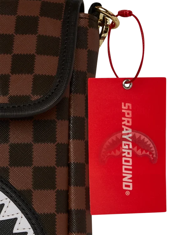 SAWTOOTH SHARKS IN PARIS MESSENGER SLING