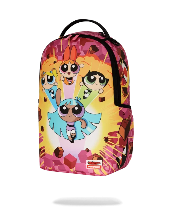 POWERPUFF BUSTIN THRU DLXSV BACKPACK