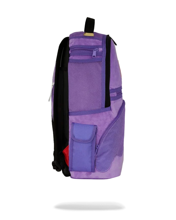NOOO WAY!!! A REVERSIBLE BACKPACK - PURPLE VELOUR TO OG SHARKS IN PARIS BACKPACK