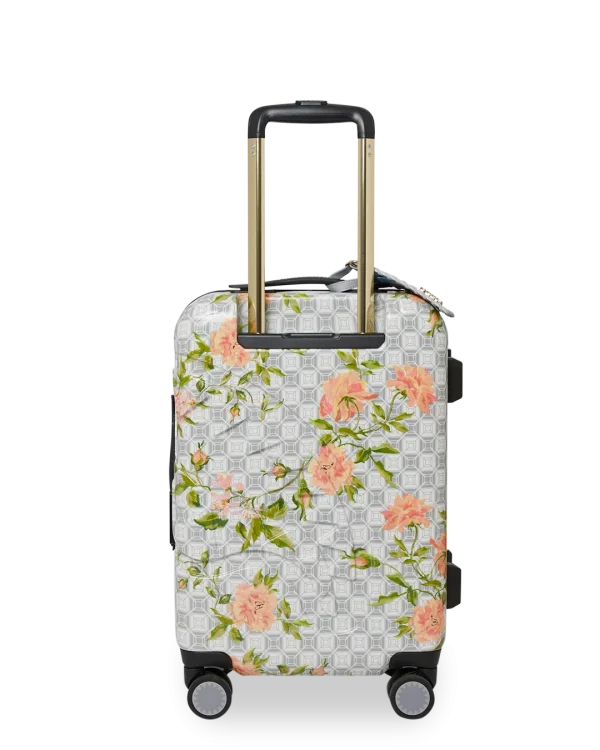 A.I. AFRICAN INTELLIGENCE ELEGANT ENERGY SHARKITECTURE CARRY-ON LUGGAGE - SANDFLOWER COLLAB
