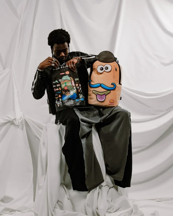 MR. POTATO HEAD VELCRO PATCH MIX-IT-UP DLXSV BACKPACK