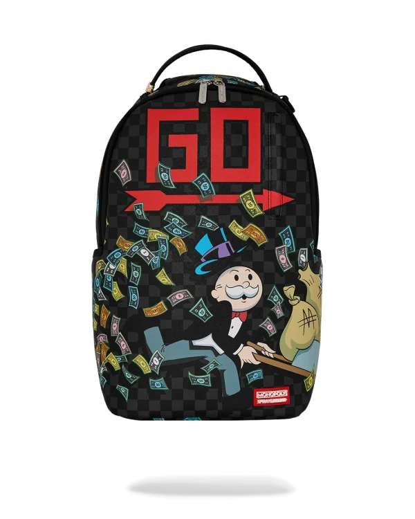 MONOPOLY WHEEL BARREL BACKPACK