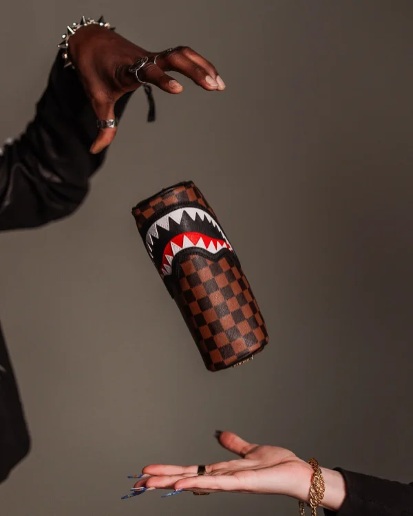 SAWTOOTH SHARKS IN PARIS POUCH