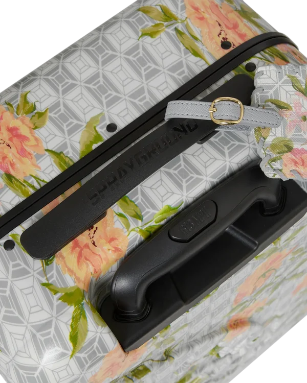 A.I. AFRICAN INTELLIGENCE ELEGANT ENERGY SHARKITECTURE CARRY-ON LUGGAGE - SANDFLOWER COLLAB