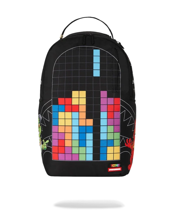 TETRIS WITH DIABLO AND MONEY BEAR BACKPACK