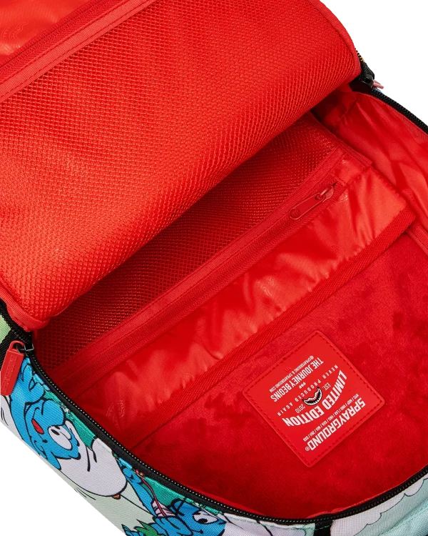 SMURFS IN THE GARDEN BACKPACK