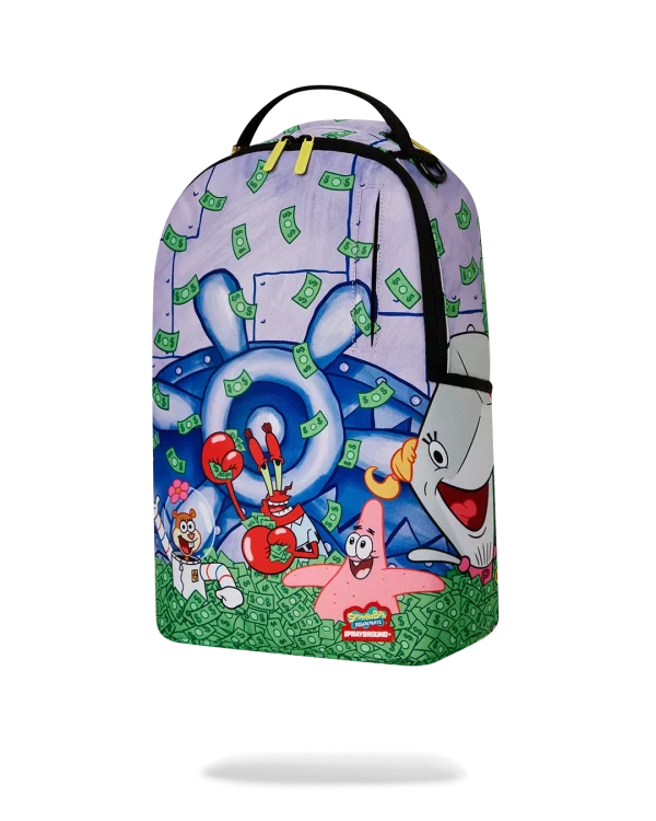 SPONGEBOB CREW MONEY BATH DLXR BACKPACK