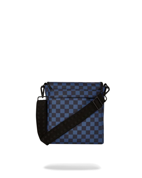 MIDNIGHT MAGIC SHARKS IN PARIS MESSENGER SLING BAG