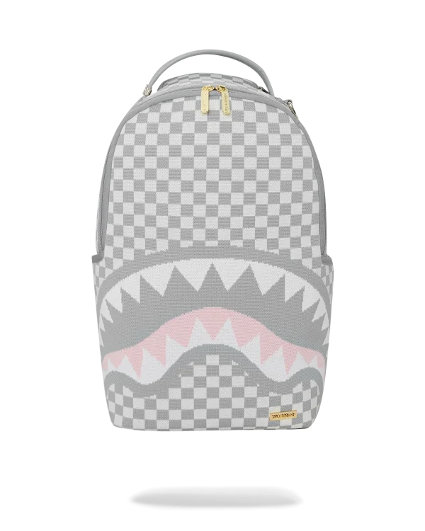 KNIT SHARKS IN PARIS IN CREAM DLX BACKPACK