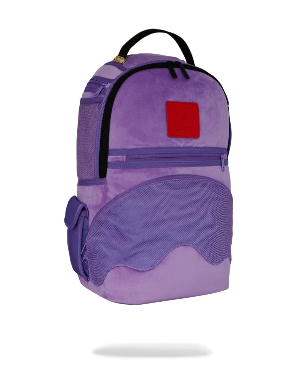 NOOO WAY!!! A REVERSIBLE BACKPACK - PURPLE VELOUR TO OG SHARKS IN PARIS BACKPACK