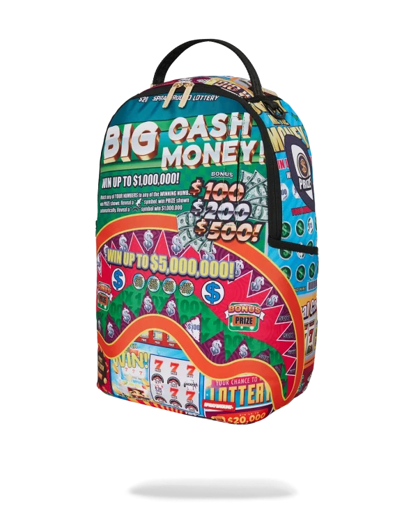 BIG MONEY BIG MONEY BACKPACK (COMES WITH SCRATCH OFF PLAYING CARD)