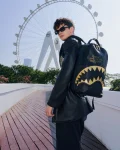 SHARK CENTRAL GILDED BITE BACKPACK