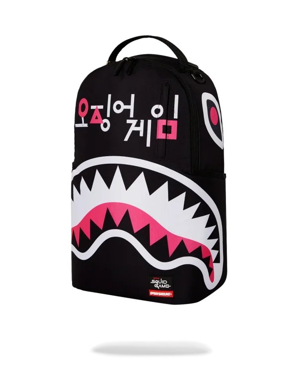 SQUID GAME COLLAB LOGO LOCKUP BACKPACK