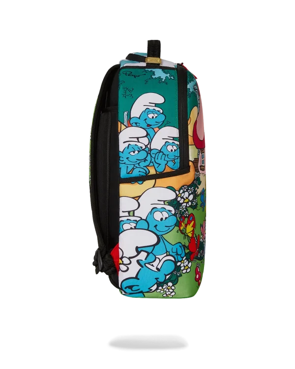 SMURFS IN THE GARDEN BACKPACK