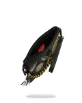 A.I. AFRICAN INTELLIGENCE SHARKS OF THE GOLD OCEAN CROSSOVER CLUTCH - SANDFLOWER COLLAB
