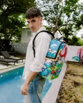 SMURFS IN THE GARDEN BACKPACK