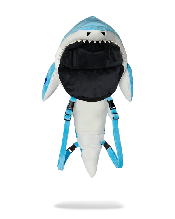 STUFFED SAVAGE HOODY BACKPACK SHARK