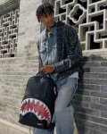 BIG BITE LUCID CLEAR SHARK BITE BACKPACK
