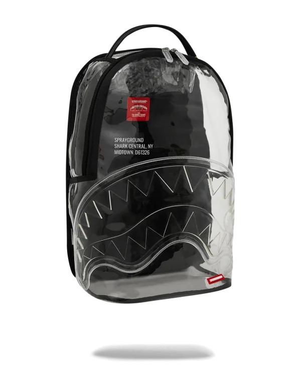 CLEAR BACKPACK - SHARK CENTRAL