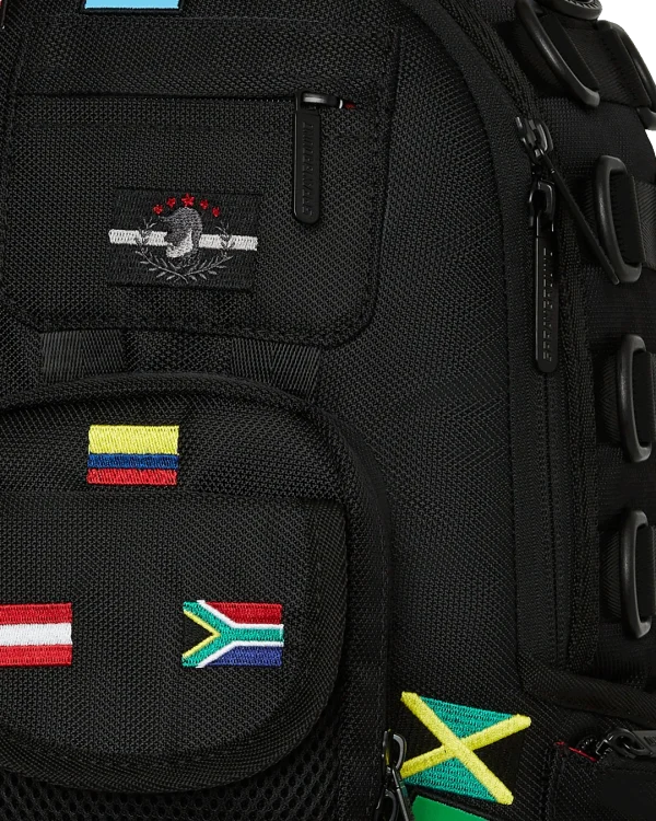 JAMES FIRST CLASS GLOBAL FLAGS SPECIAL OPS CARGO BACKPACK