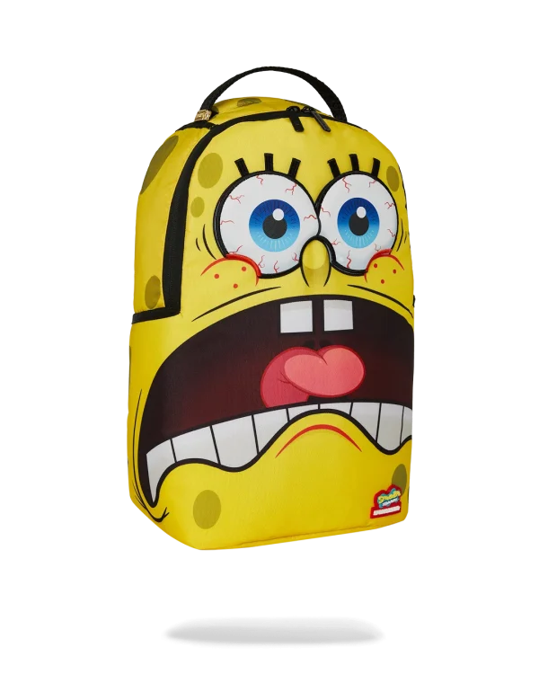 SPONGEBOB EYE POP REMOVABLE EYES BACKPACK