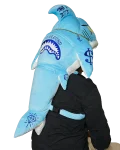 STUFFED SAVAGE HOODY BACKPACK SHARK