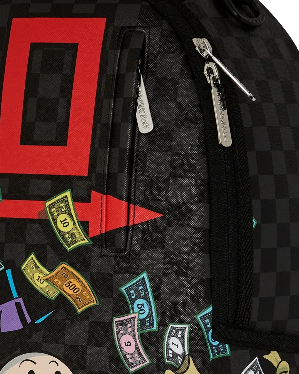 MONOPOLY WHEEL BARREL BACKPACK