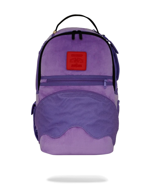 NOOO WAY!!! A REVERSIBLE BACKPACK - PURPLE VELOUR TO OG SHARKS IN PARIS BACKPACK