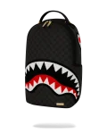LIGHTS OUT SHARKS IN PARIS CHENILLE SHARK BACKPACK