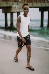 GLOBAL MOGUL BILLIONAIRE SWIM SHORTS