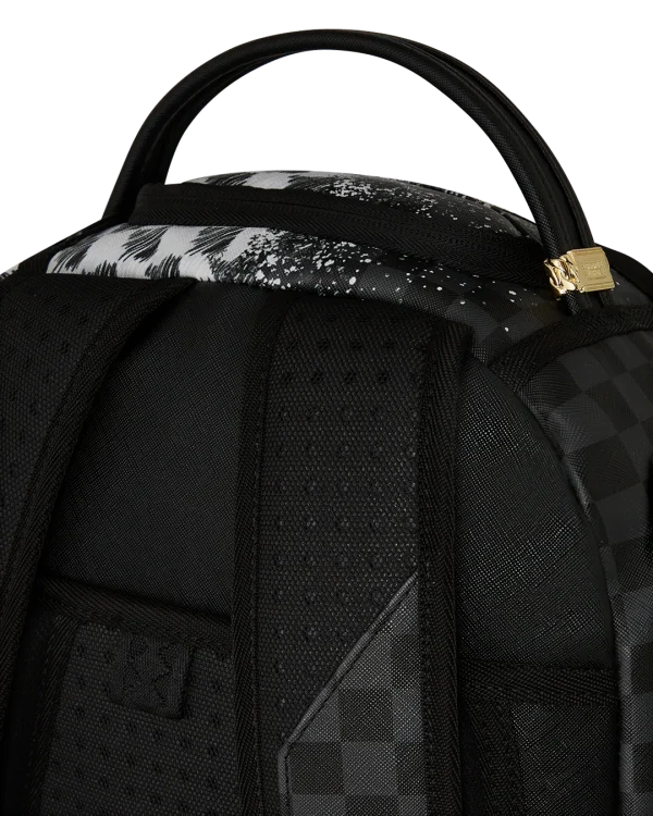 SCRIBBLE DRIBBLE CHECK BACKPACK