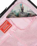 A.I. AFRICAN INTELLIGENCE ELEGANT ENERGY SHARKITECTURE CARRY-ON LUGGAGE - SANDFLOWER COLLAB