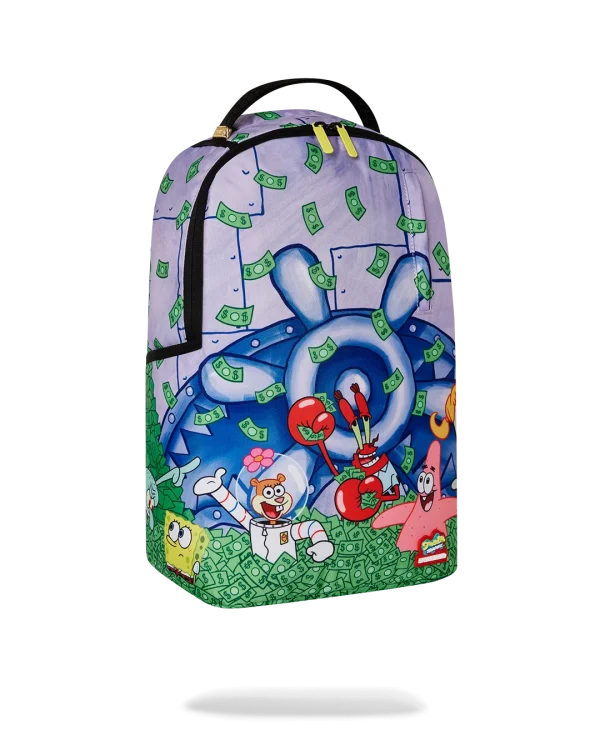 SPONGEBOB CREW MONEY BATH DLXR BACKPACK