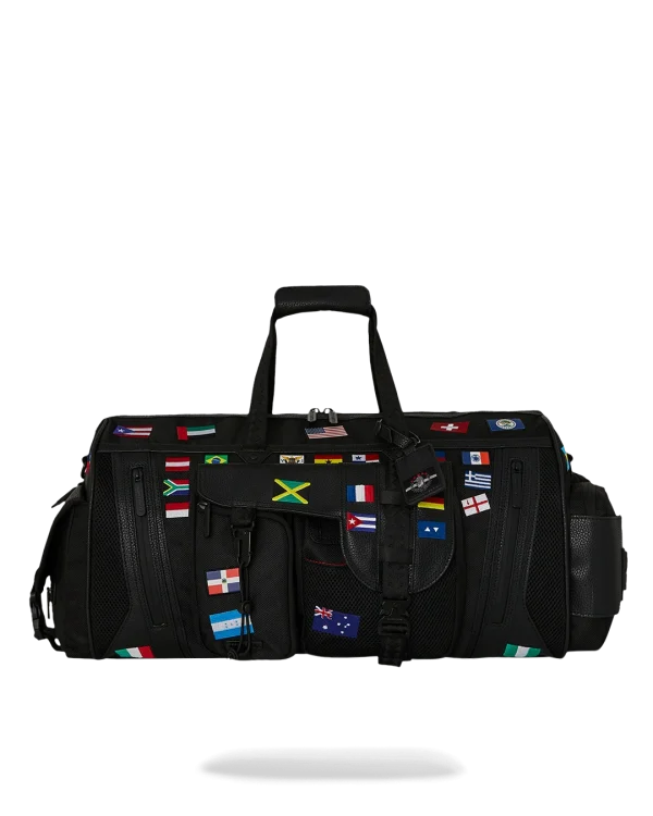 JAMES FIRST CLASS GLOBAL FLAGS SPECIAL OPS DUFFLE