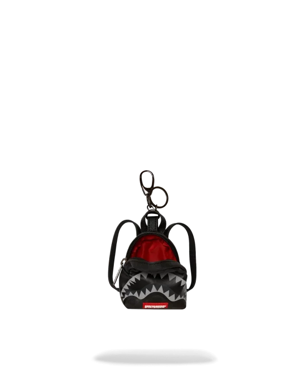 LIGHTS OUT SHARKS IN PARIS BACKPACK KEYCHAIN