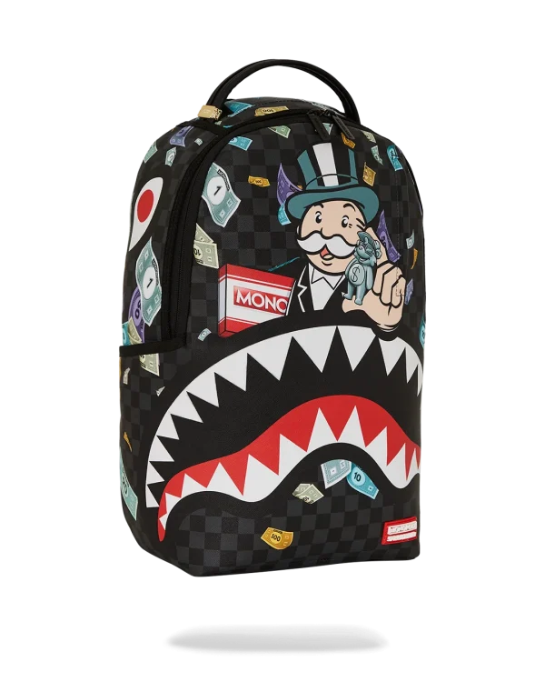 MONOPOLY SHARK RICH BACKPACK