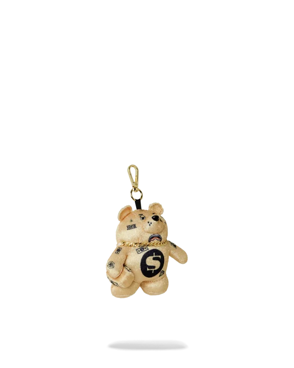 GOLDRUSH BEAR KEYCHAIN