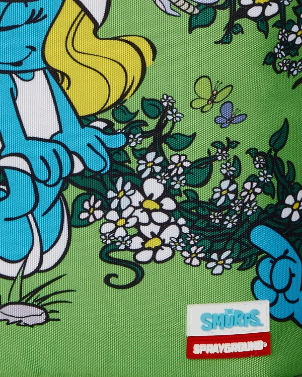 SMURFS IN THE GARDEN BACKPACK