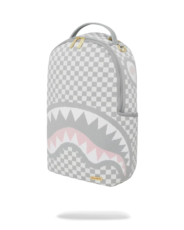 KNIT SHARKS IN PARIS IN CREAM DLX BACKPACK