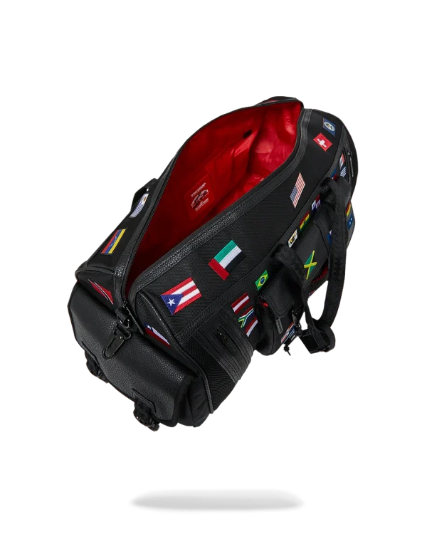 JAMES FIRST CLASS GLOBAL FLAGS SPECIAL OPS DUFFLE