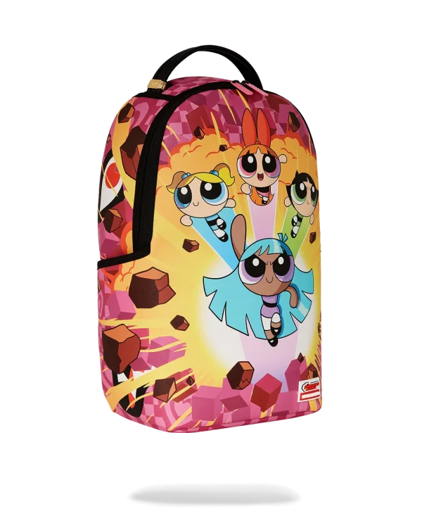 POWERPUFF BUSTIN THRU DLXSV BACKPACK