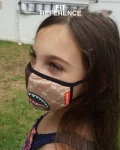 KIDS FORM FITTING MASK: ASTRO BUBBLE